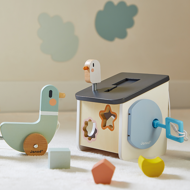 SWEET COCOON: BIRD HOUSE SHAPE SORTER
