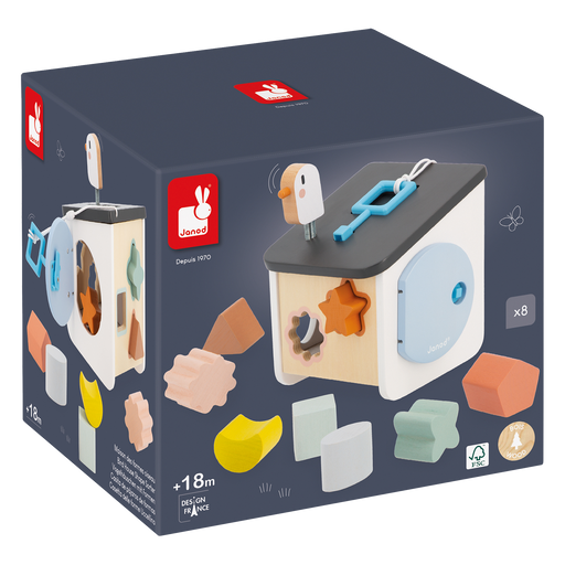 SWEET COCOON: BIRD HOUSE SHAPE SORTER