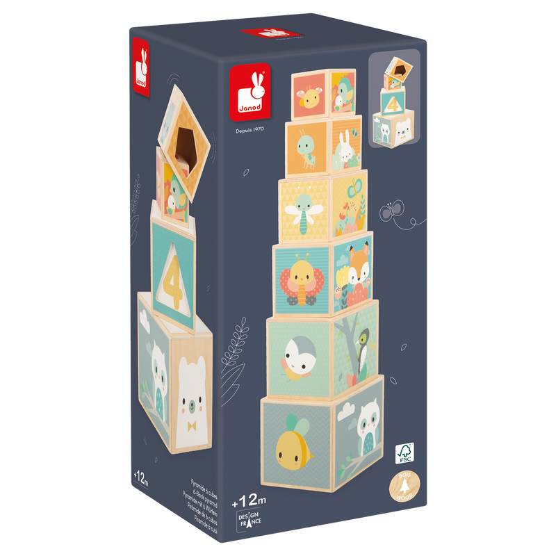 PURE: 6-BLOCK PYRAMID