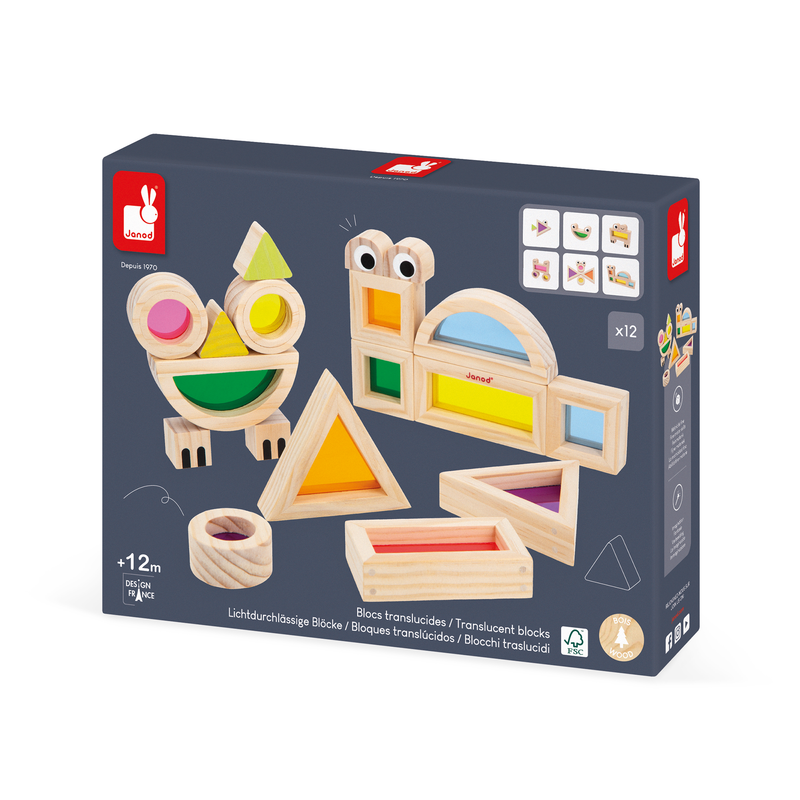 SENSORY: TRANSLUCENT BLOCKS