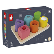 IWOOD SHAPES & PUZZLE - 6 BLOCKS