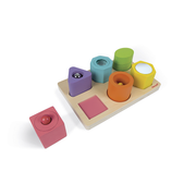 IWOOD SHAPES & PUZZLE - 6 BLOCKS