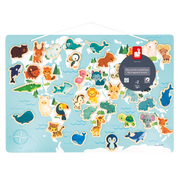 MINIKIDS - MAGNETIC WORLD MAP