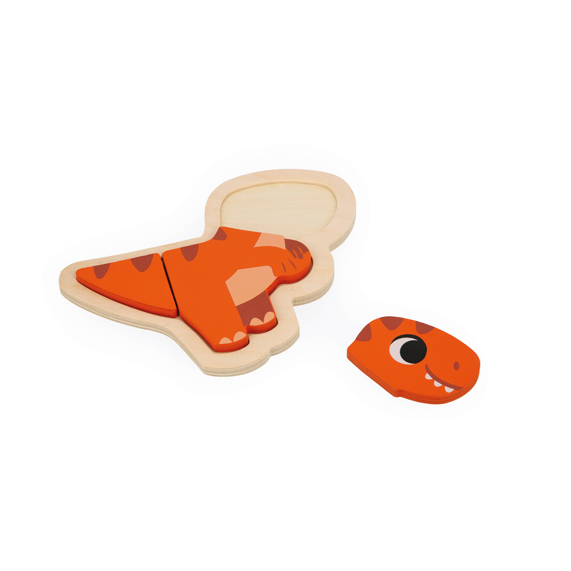 DINO - 4 PROGRESSIVE PUZZLES DINO