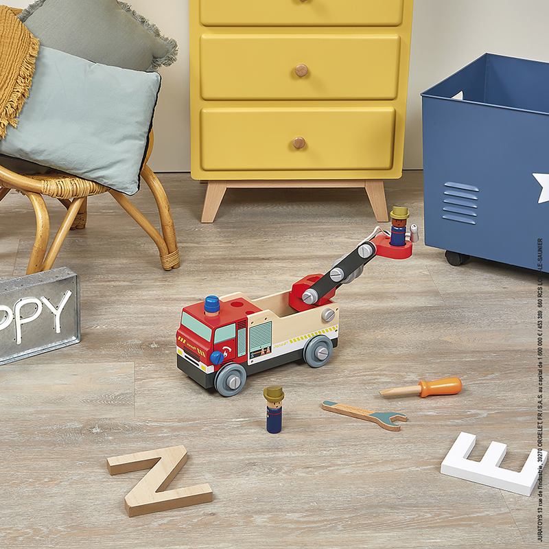 BRICO'KIDS - FIRE TRUCK TO BUILD