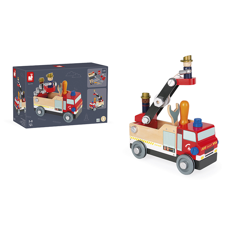 BRICO'KIDS - FIRE TRUCK TO BUILD