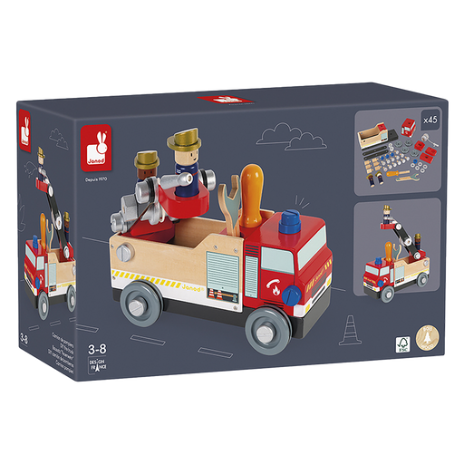 BRICO'KIDS - FIRE TRUCK TO BUILD