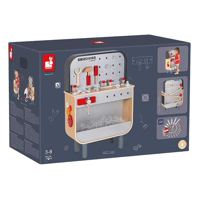 BRICO'KIDS - REVERSIBLE WORKBENCH
