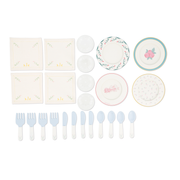 MAMIE SOLEIL: DINNER WARE SUITCASE