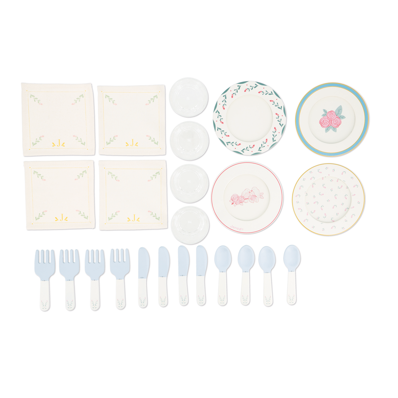 MAMIE SOLEIL: DINNER WARE SUITCASE