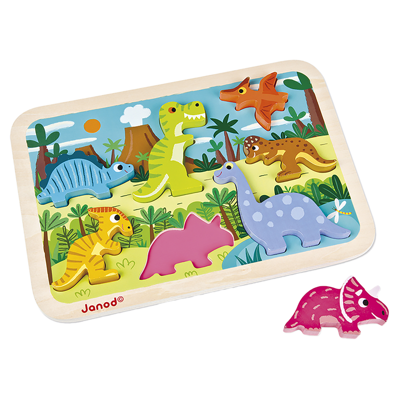 CHUNKY PUZZLE - DINOSAURS