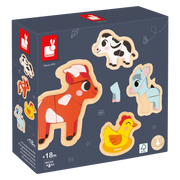 4-PROGRESSIVE PUZZLES - FARM