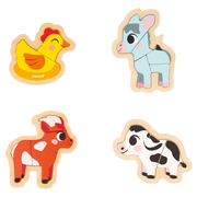 4-PROGRESSIVE PUZZLES - FARM