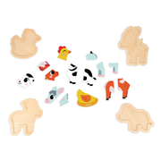 4-PROGRESSIVE PUZZLES - FARM