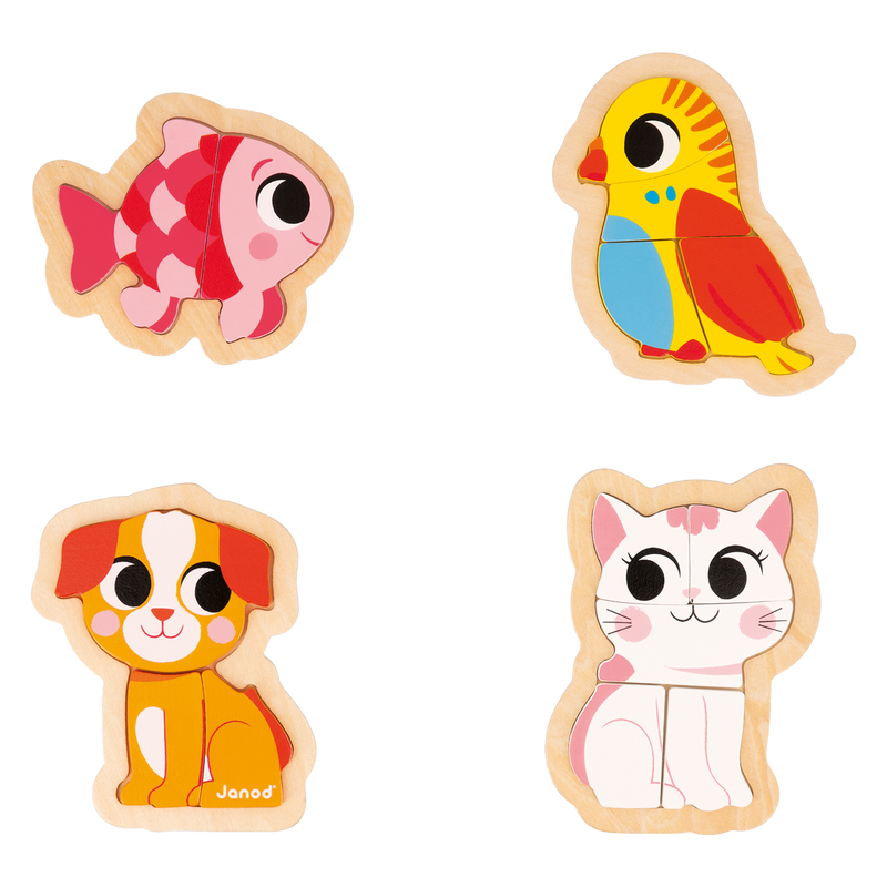 4-PROGRESSIVE PUZZLES - PET