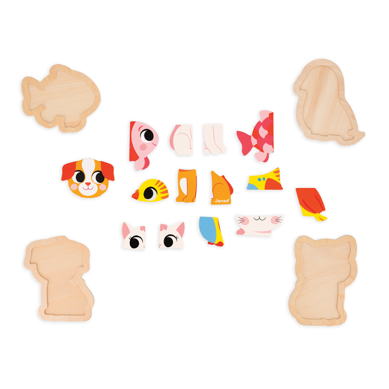 4-PROGRESSIVE PUZZLES - PET