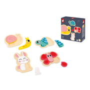 4-PROGRESSIVE PUZZLES - GARDEN