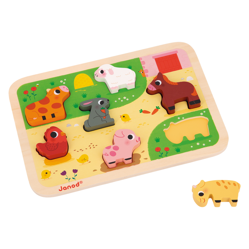 CHUNKY PUZZLE - AT THE FARM