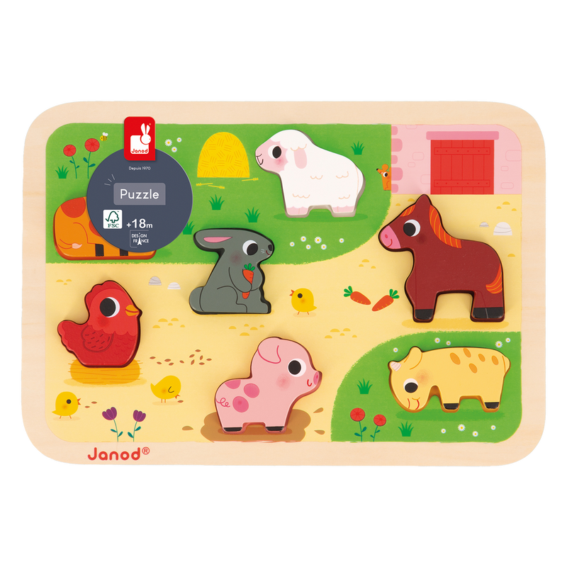 CHUNKY PUZZLE - AT THE FARM