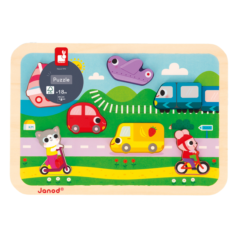 CHUNKY PUZZLE - VEHICLES