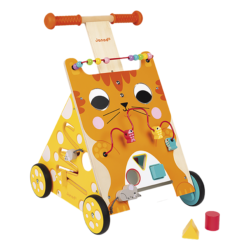 MULTI-ACTIVITIES CAT BABY WALKER