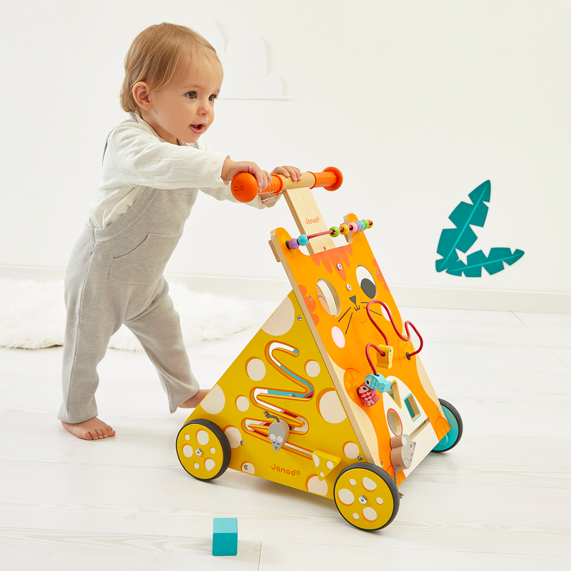 MULTI-ACTIVITIES CAT BABY WALKER