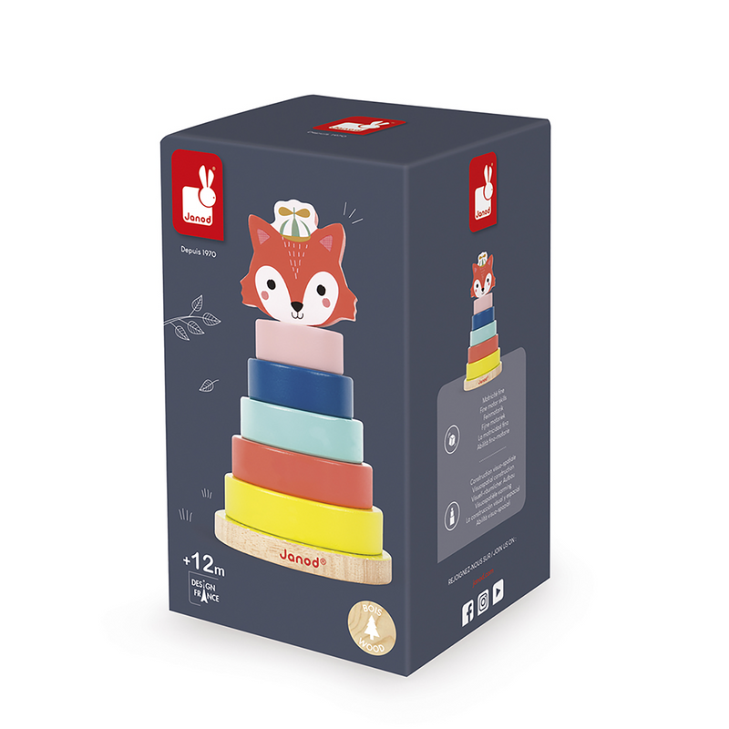 BABY FOREST - FOX STACKER