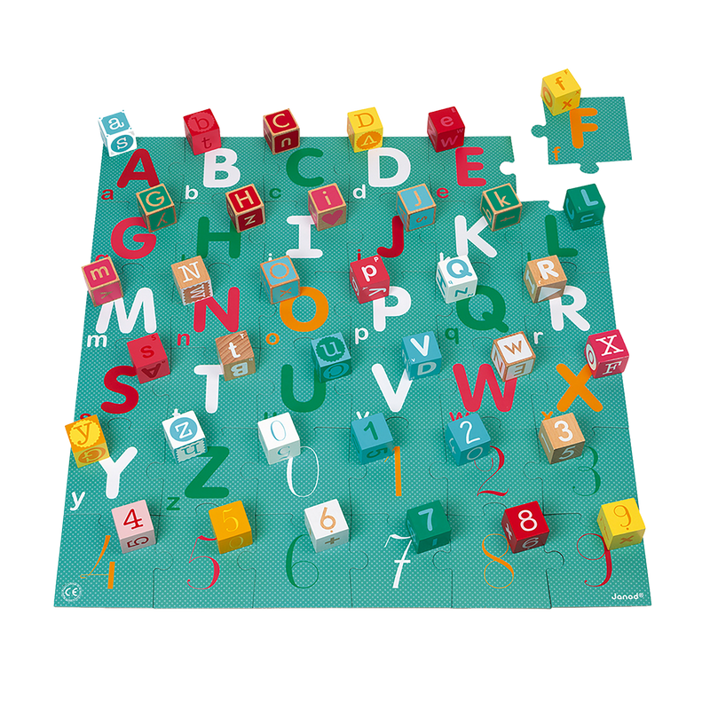 KUBIX 40 BLOCKS LETTERS & NUMBERS