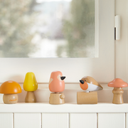 BIRDS AND MUSHROOMS SCREW TOYS
