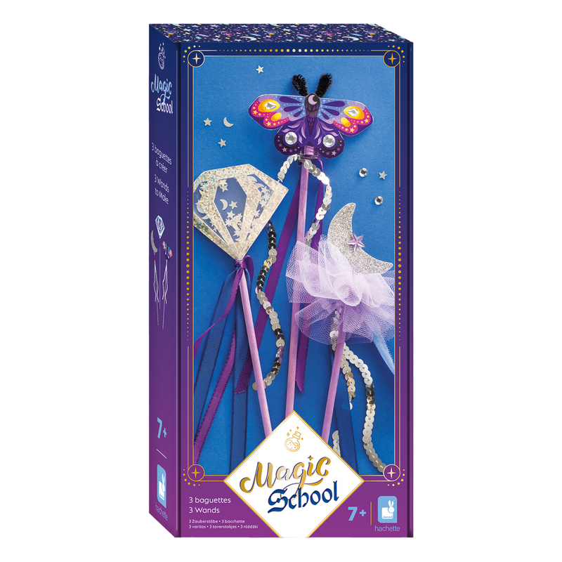MAGIC SCHOOL: 3 WANDS TO MAKE