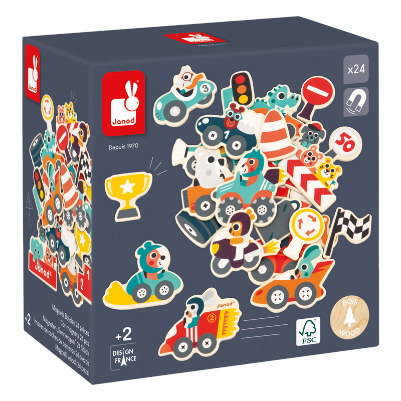 CAR MAGNETS - 24pcs