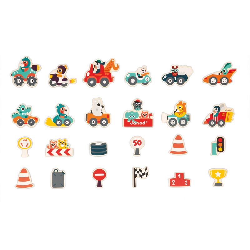 CAR MAGNETS - 24pcs