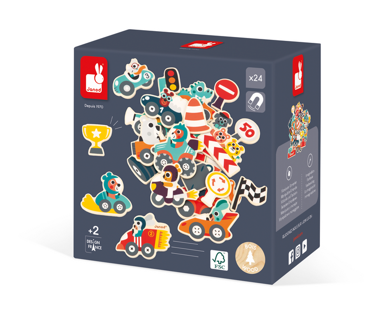 CAR MAGNETS - 24pcs