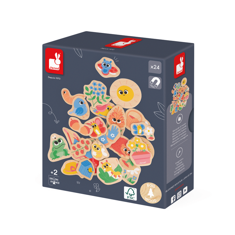 GARDEN MAGNETS - 24pcs