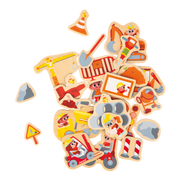 CONSTRUCTION EQUIPMENT MAGNETS - 24pcs