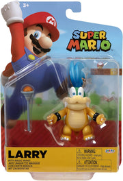 JAKKS - Nintendo Super Mario 4-Inch Poseable Figure with Power up - Limolin 
