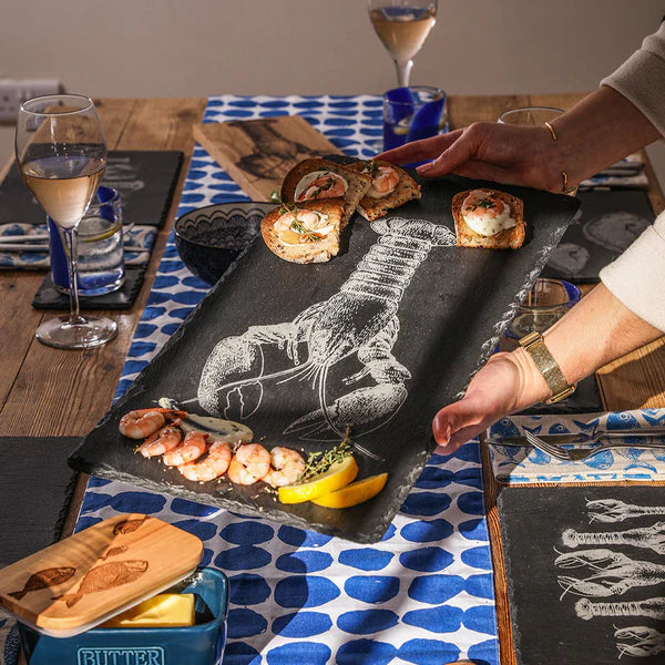 Selbrae House - Engraved Lobster Table Runner