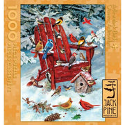 Jack Pine - Adirondack Birds (1000-Piece Puzzle) - Limolin 