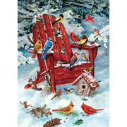 Jack Pine - Adirondack Birds (1000-Piece Puzzle) - Limolin 