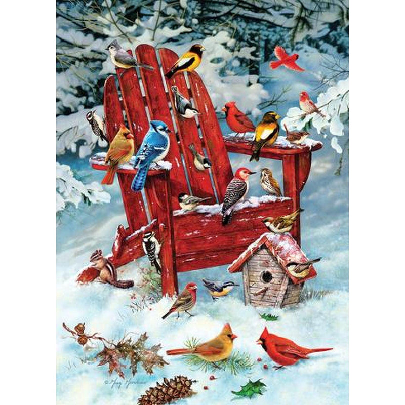 Jack Pine - Adirondack Birds (1000-Piece Puzzle) - Limolin 