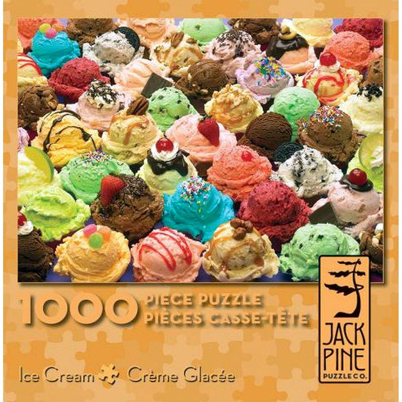Jack Pine - Ice Cream (1000-Piece Puzzle) - Limolin 