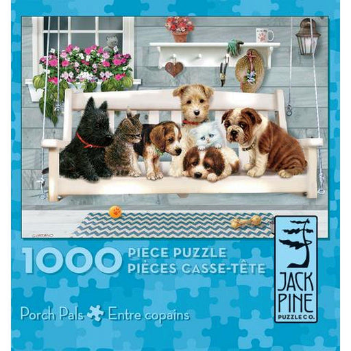 Jack Pine - Porch Pals (1000-Piece Puzzle) - Limolin 