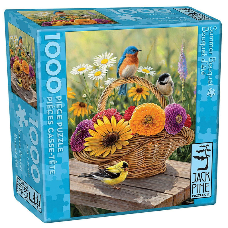 Jack Pine - Summer Bouquet (1000-Piece Puzzle) - Limolin 