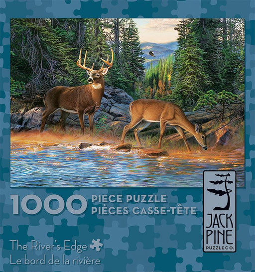 Jack Pine - The River's Edge (1000-Piece Puzzle) - Limolin 
