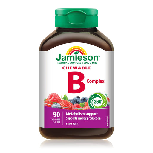 Jamieson - Chewable B Complex - Berry Bliss 90's - Limolin 