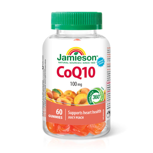 Jamieson - CoQ100 100mg Gummies - Limolin 
