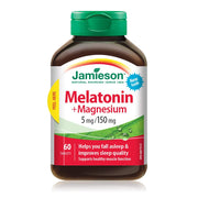 Jamieson - Melatonin 5mg + Magnesium 60's - Limolin 
