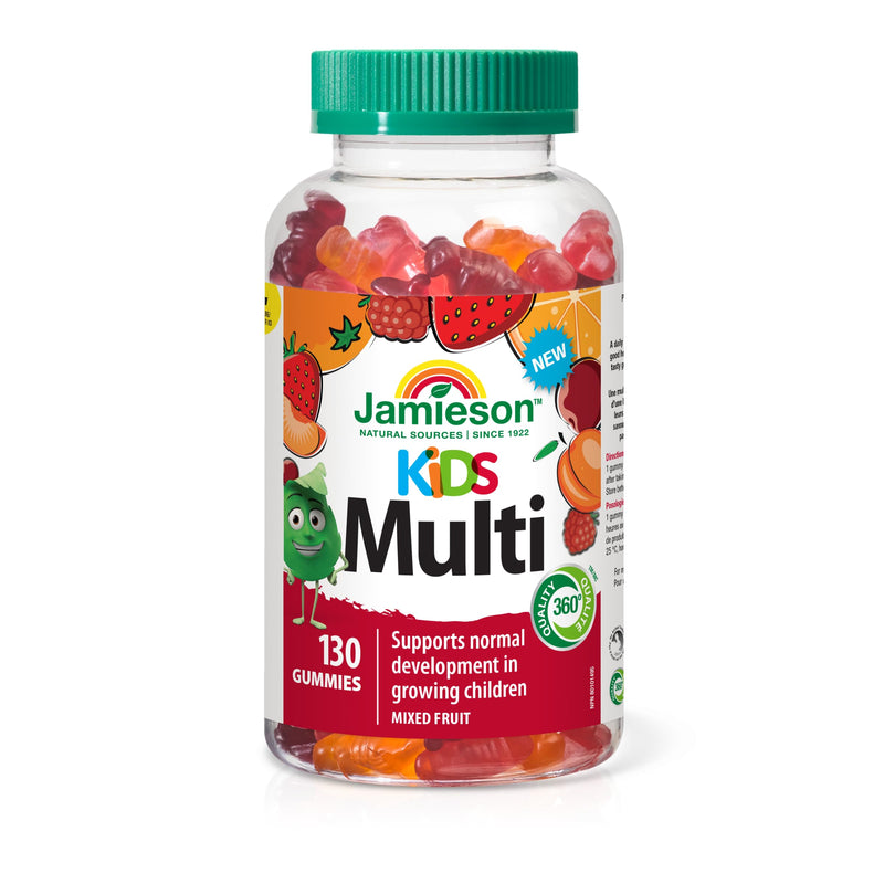 Jamieson - Multivitamin Gummie for Kids Fruit NEW  FEB 2024 - Limolin 