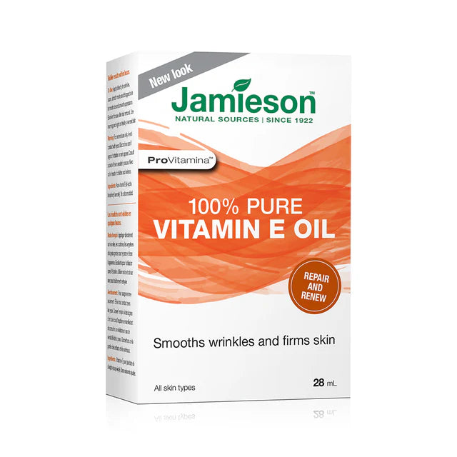 Jamieson - Pure Vitamin E Oil 28ml - Limolin 