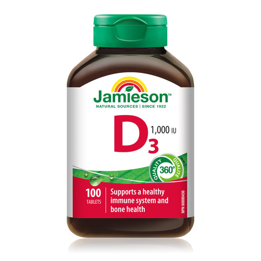 Jamieson - Vitamin D 1000IU - Limolin 